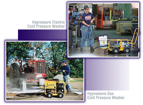 Cold Pressure Washer and Gasoline Power Washer